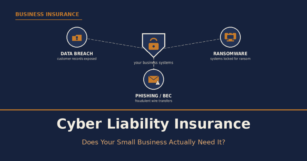 Cyber Liability Insurance: Does Your Small Business Actually Need It?