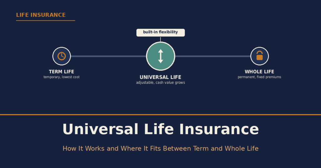Universal Life Insurance: How It Works and Where It Fits Between Term and Whole Life