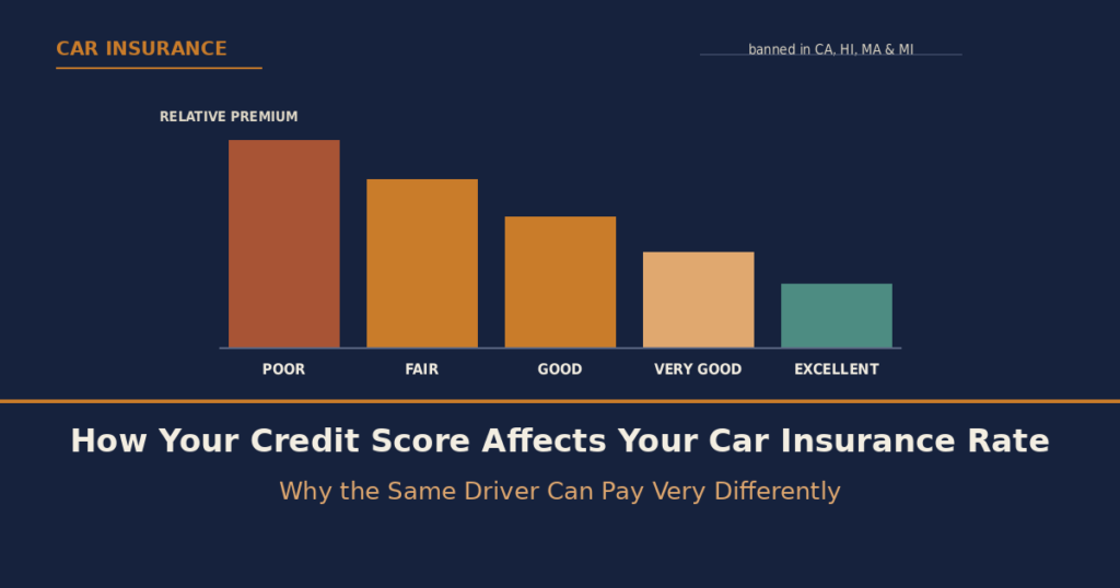 How Your Credit Score Affects Your Car Insurance Rate