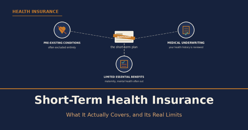 Short-Term Health Insurance: What It Actually Covers, and Its Real Limits